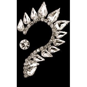 Diamond Ear Cuff Earrings